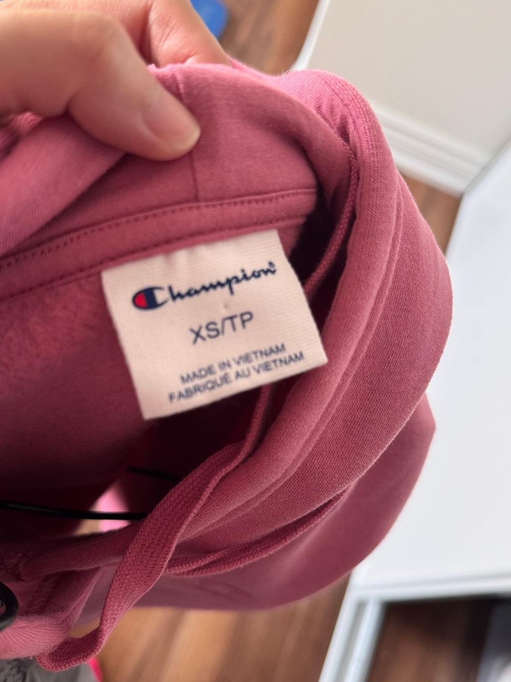 Champion Mauve Pink Hoodie